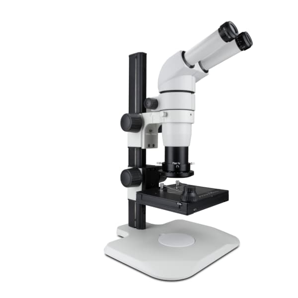 Ergo Stereo Zoom Microscope With Low-Profile LED On Ergo-Track Stand